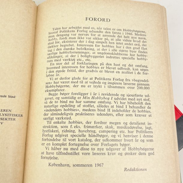To vintage hobbyb�ger 1967