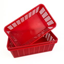 Tre retro plastkurve