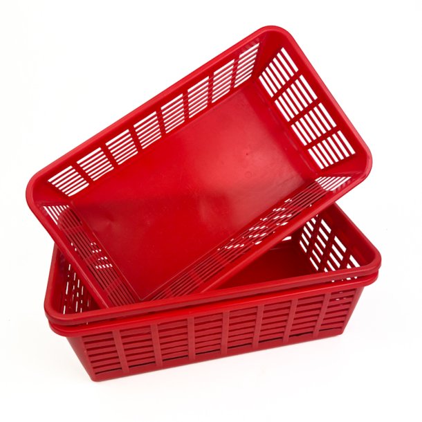 Tre retro plastkurve