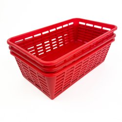 Tre retro plastkurve