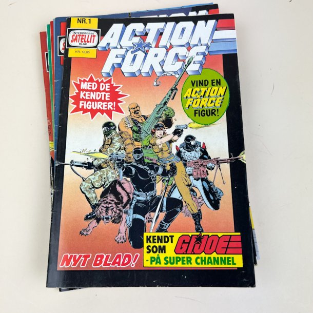 Otte Action Force retro blade nr 1, 3-9