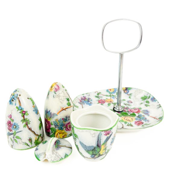 Engelsk vintage plate de mnage