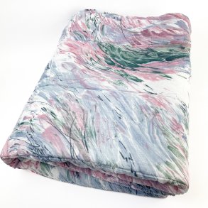 Vintage Steppdecke in Pastellfarben