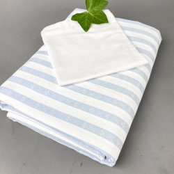 Lysebl�t vintage damask senget�j