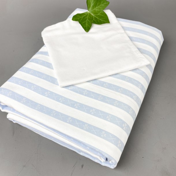 Lysebl�t vintage damask senget�j