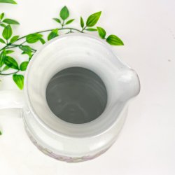 Bangholm Retro Kanne mit lila Blumen