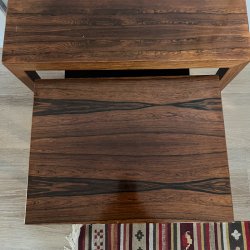 Tre indskudsborde palisander Severin Hansen