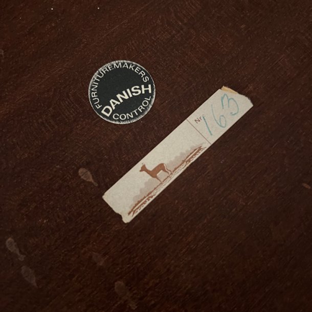 Tre indskudsborde palisander Severin Hansen