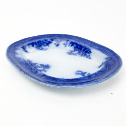 Blaue Vintage Seifenschale  Edgewood &amp; Co England