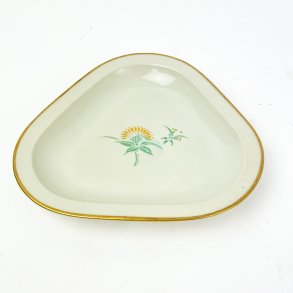 B&G Vintage Dreiecksschale mit Blume
