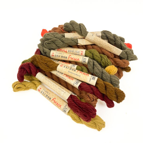 Femogtyve Anchor Freccia broderiuld