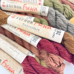 Femogtyve Anchor Freccia broderiuld
