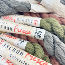 Femogtyve Anchor Freccia broderiuld