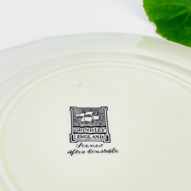 Kagetallerken- "Scenes after constable"- W.H. Grindley &amp; coltd, England