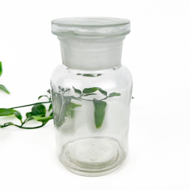 Retro apotekerglas
