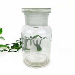 Retro apotekerglas
