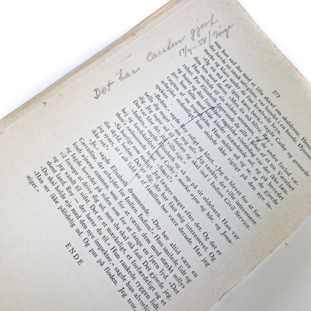 Derude ligger Indien � Margaret Ferguson 1958