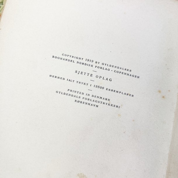 Eneste Barn � Valborg Dahl 1941