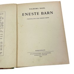 Eneste Barn � Valborg Dahl 1941