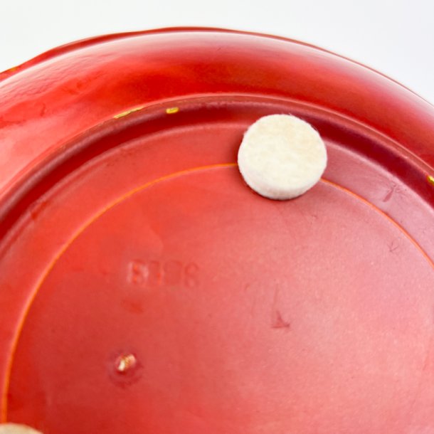 R�d vintage keramik bordfad