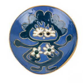 Bl� Inge Marie keramik fad