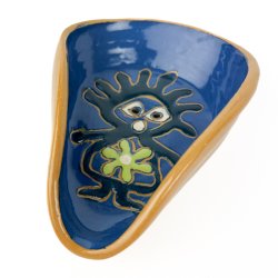 Bl� Inge Marie keramik sk�l