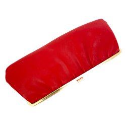 Rote Vintage-Clutch