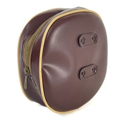 Vintage kamera-flash med taske