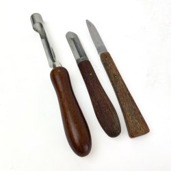 Tre vintage k�kkenredskaber