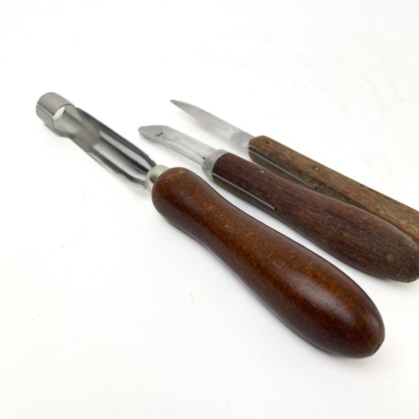 Tre vintage k�kkenredskaber