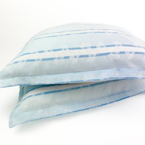 To blstribede vintage damask pudebetrk