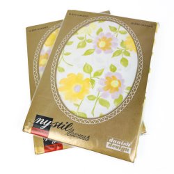 To blomstrede vintage pudebetr�k