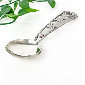 Vintage Marmeladenlffel in Silberauflage