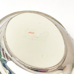 Kopi af Vintage Schale aus Silberauflage