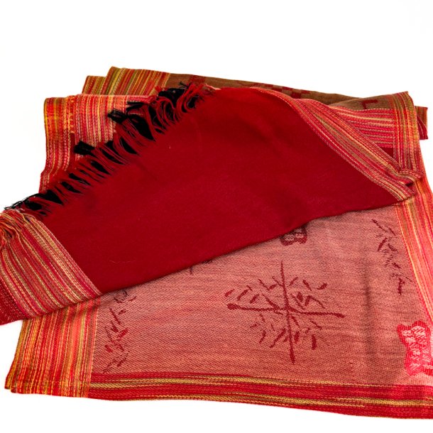 R�d vintage pashmina