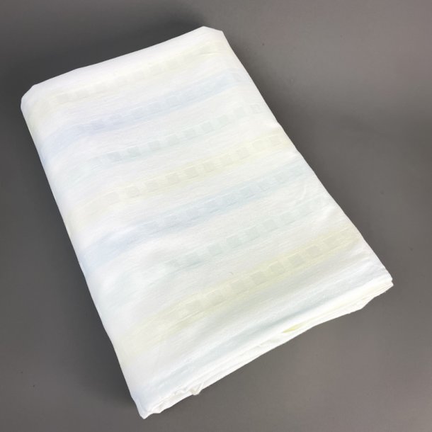 Pastelstribet vintage damask senget�j