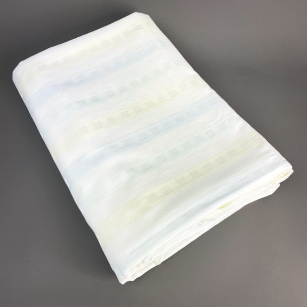 Pastelstribet vintage damask senget�j