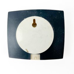 Cremefarvet retro v�gtermometer