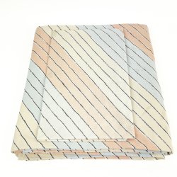 Retro senget�j med pastelfarvede striber
