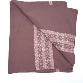  M�rk st�vet rosa retro dug � 180 cm