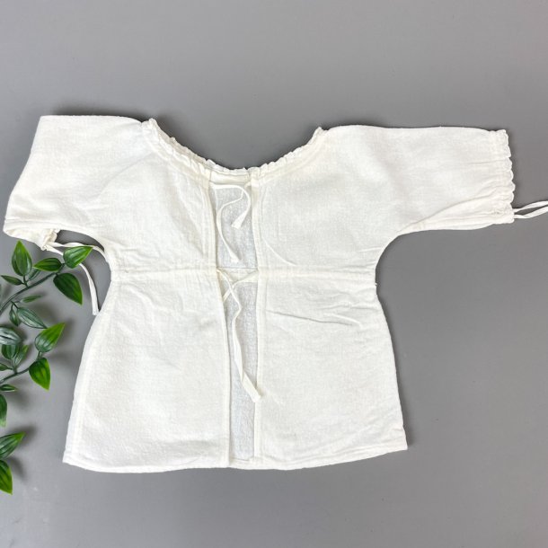 Hvid babybluse fra 1940erne