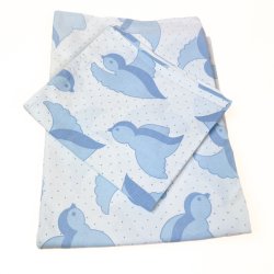 Lysebl�t vintage babysenget�j