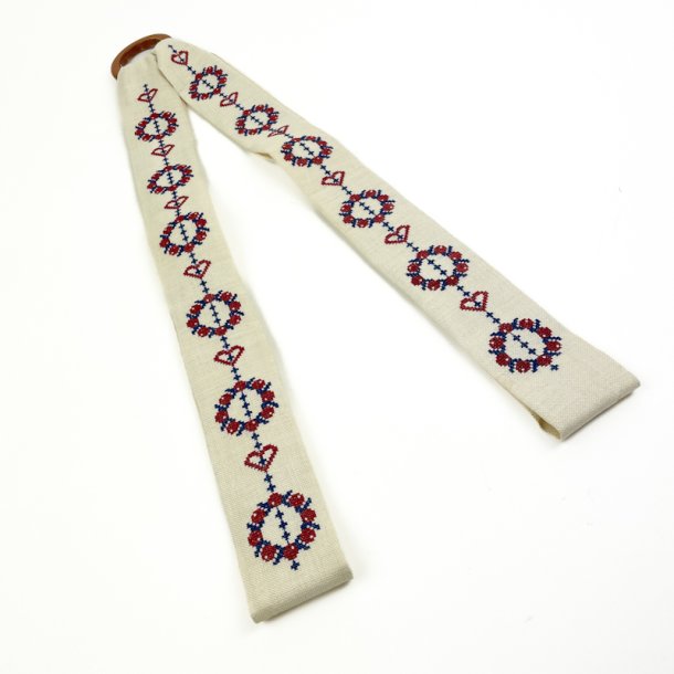 Broderet vintage bakkeb�nd
