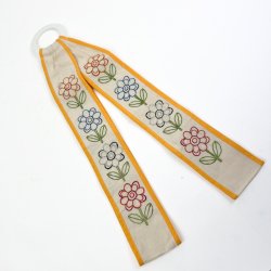 Broderet vintage bakkeb�nd