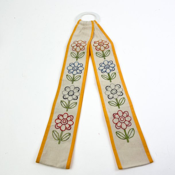Broderet vintage bakkeb�nd