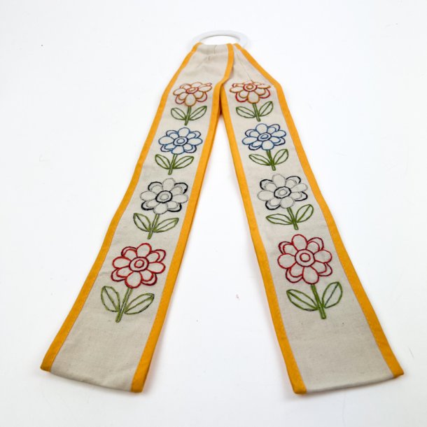 Broderet vintage bakkeb�nd