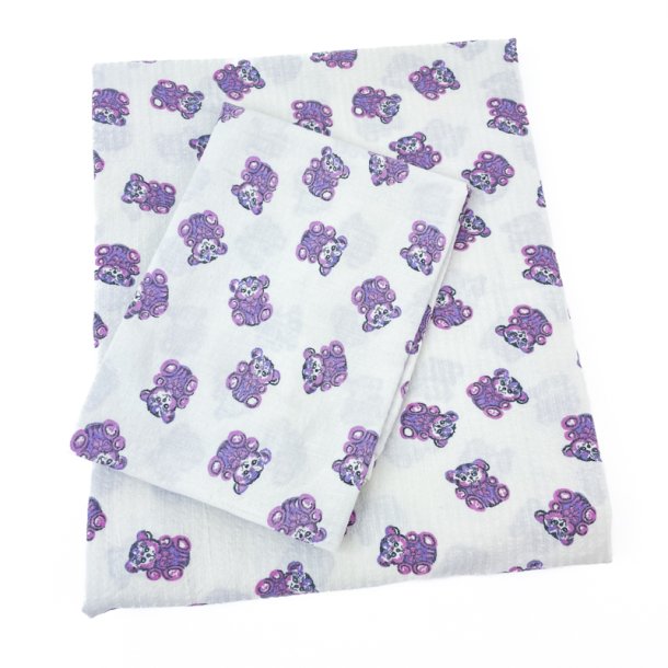 Retro Kinderbettwsche mit Brenmotiv