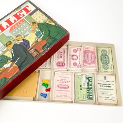 Vintage Bankspillet fra 1950'erne