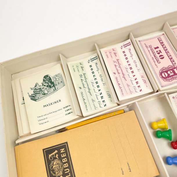 Vintage Bankspillet fra 1950'erne