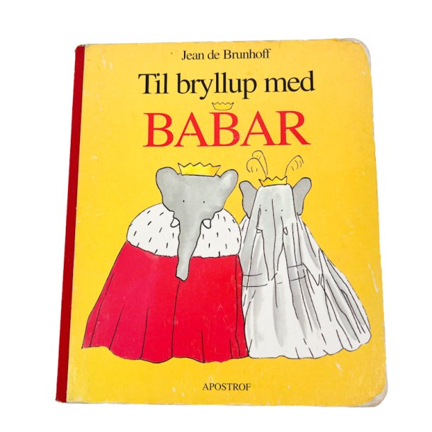 Til bryllup med Babar b�rnebog